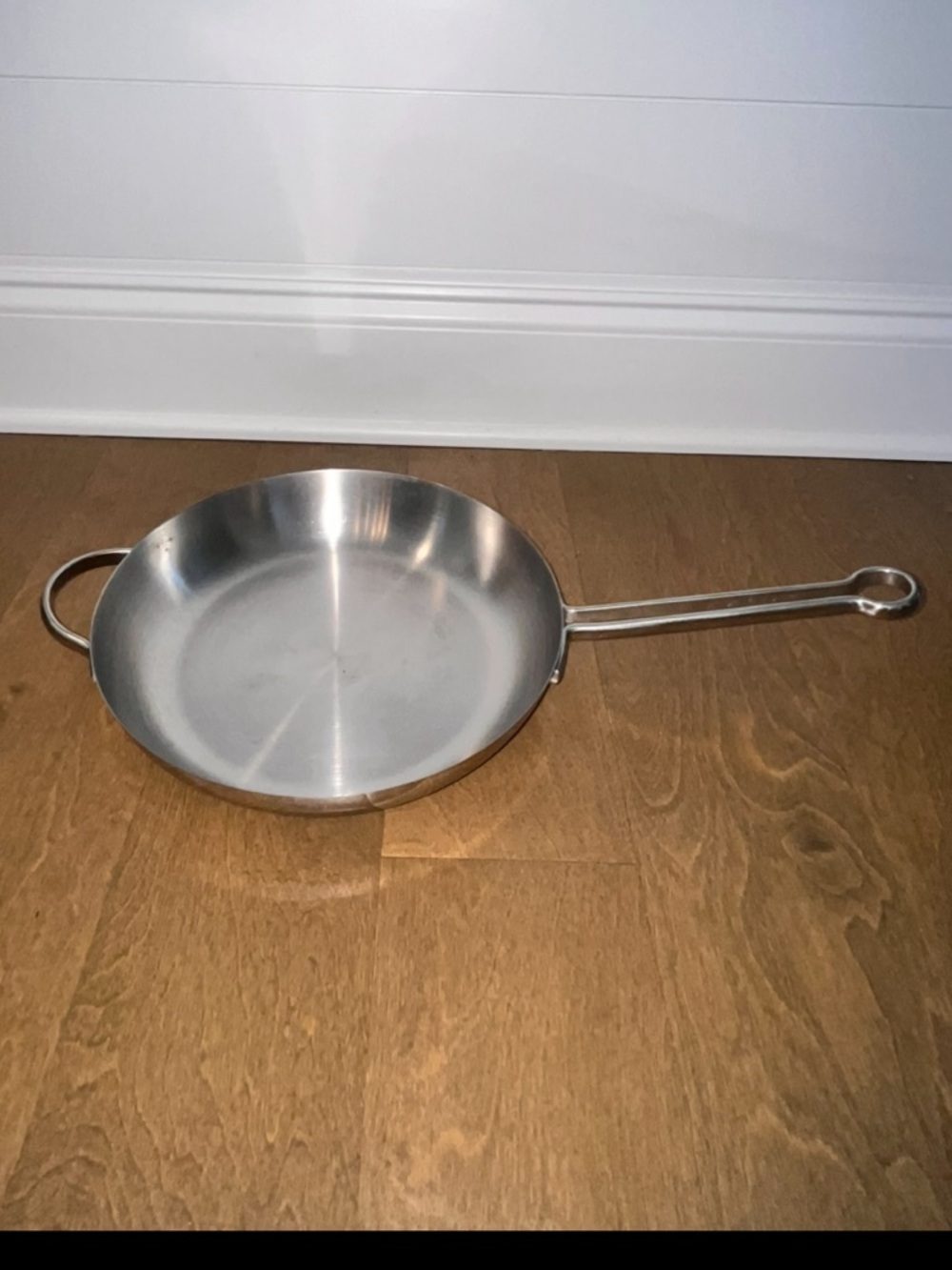 Vintage Revere Ware Pro Line 10” Stainless Steel Frying Pan (M3)